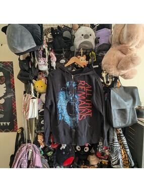 All That Remains Band Zip Hoodie Y2K Metalcore